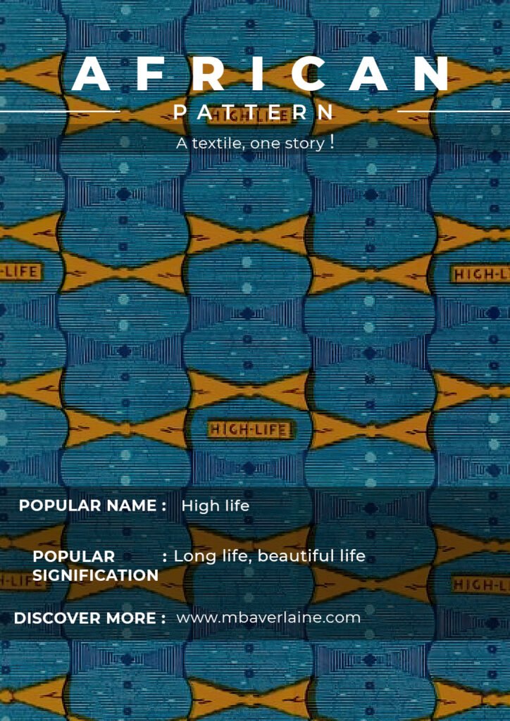 High life: Long life, beautiful life.