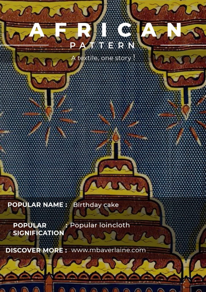 Birthday cake: popular loincloth