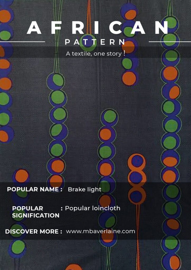 Brake light: poupular loincloth.