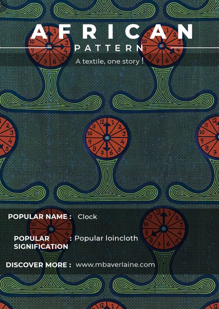 Clock: popular loincloth.
